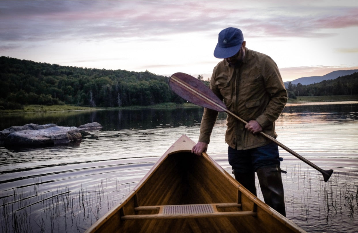 Canoeist™ Duckbill Cap - Indigo Organic Duck Cloth