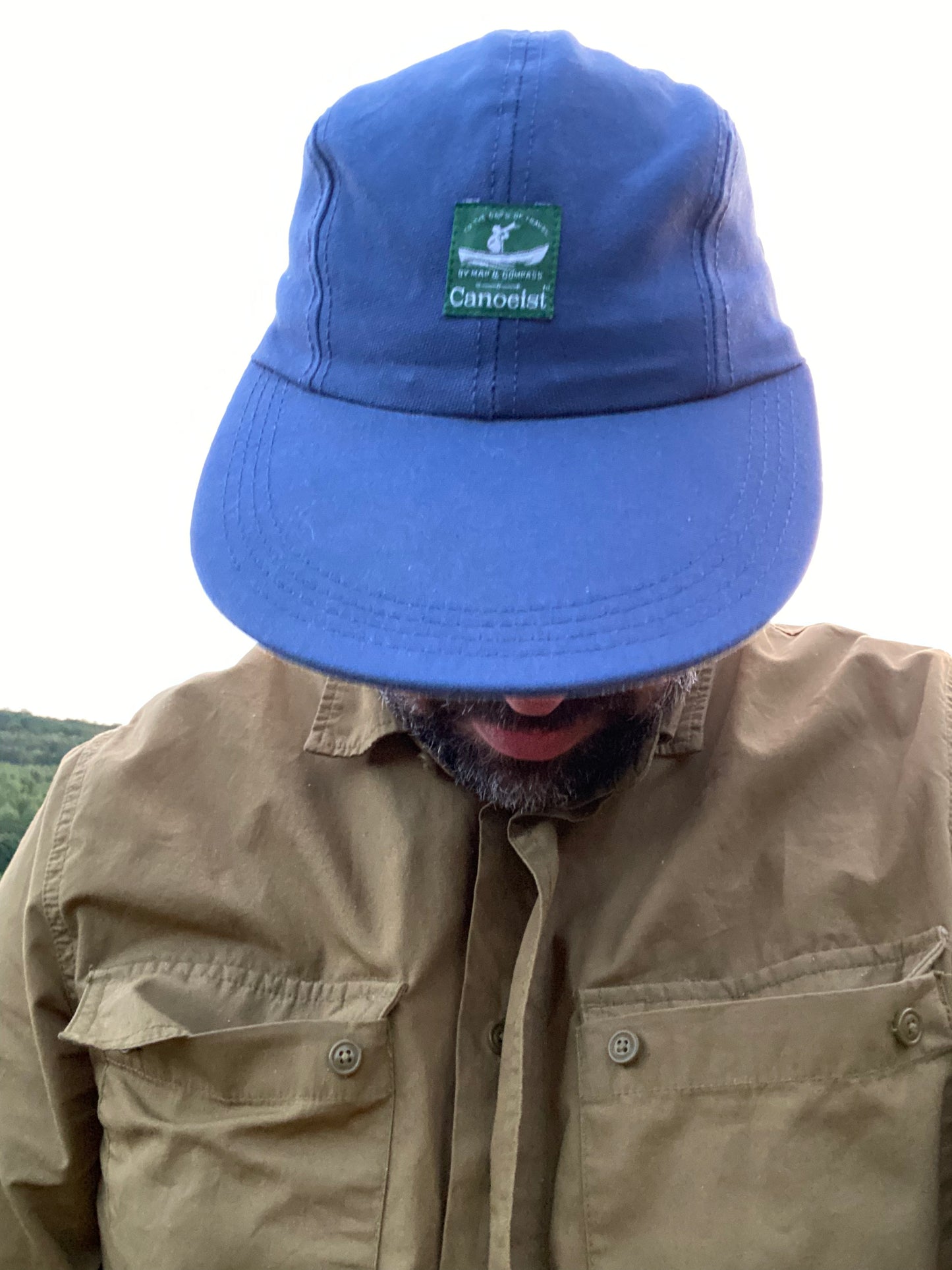 Canoeist™ Duckbill Cap - Indigo Organic Duck Cloth