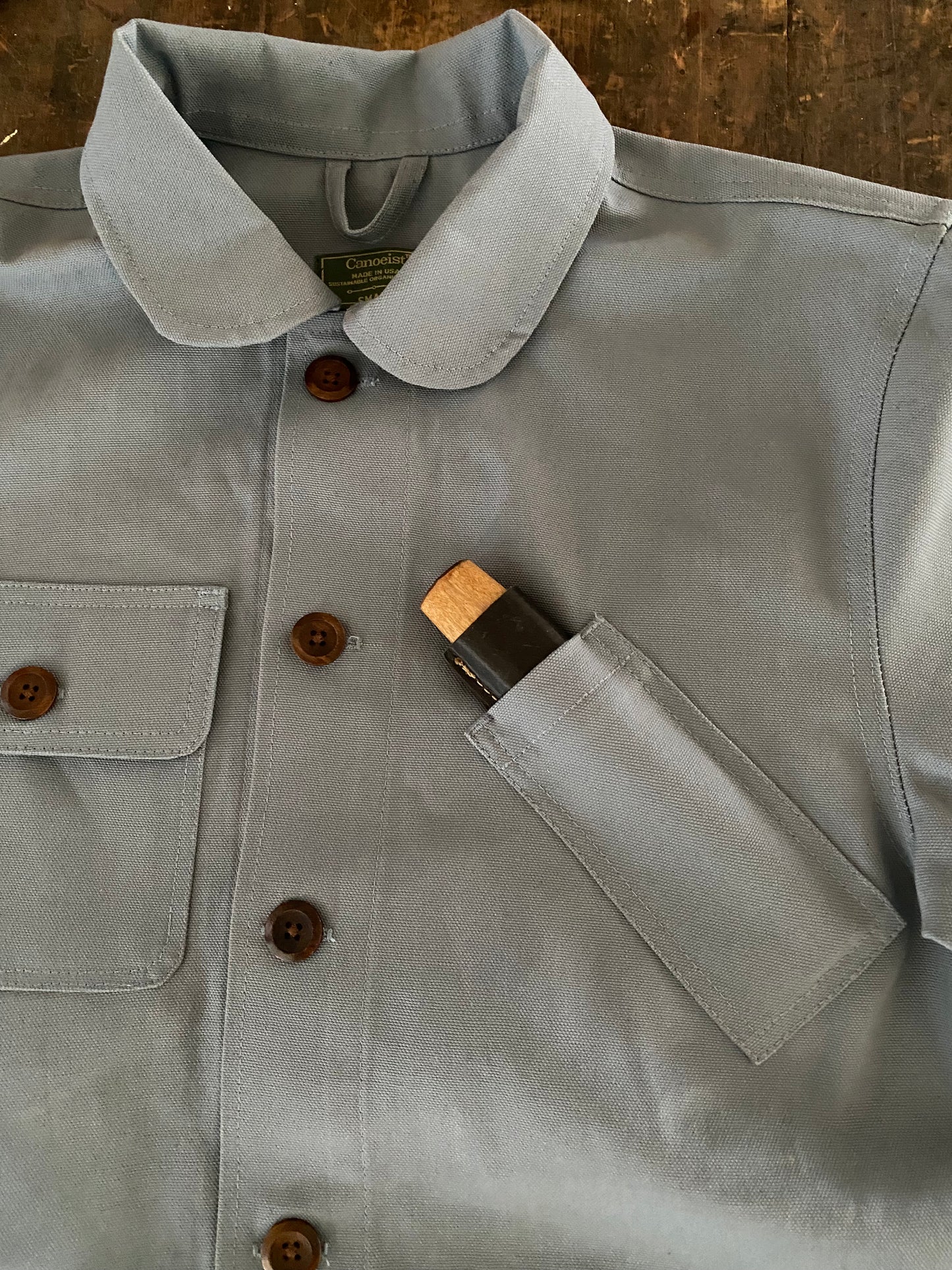 The Canoeist Carving Coat