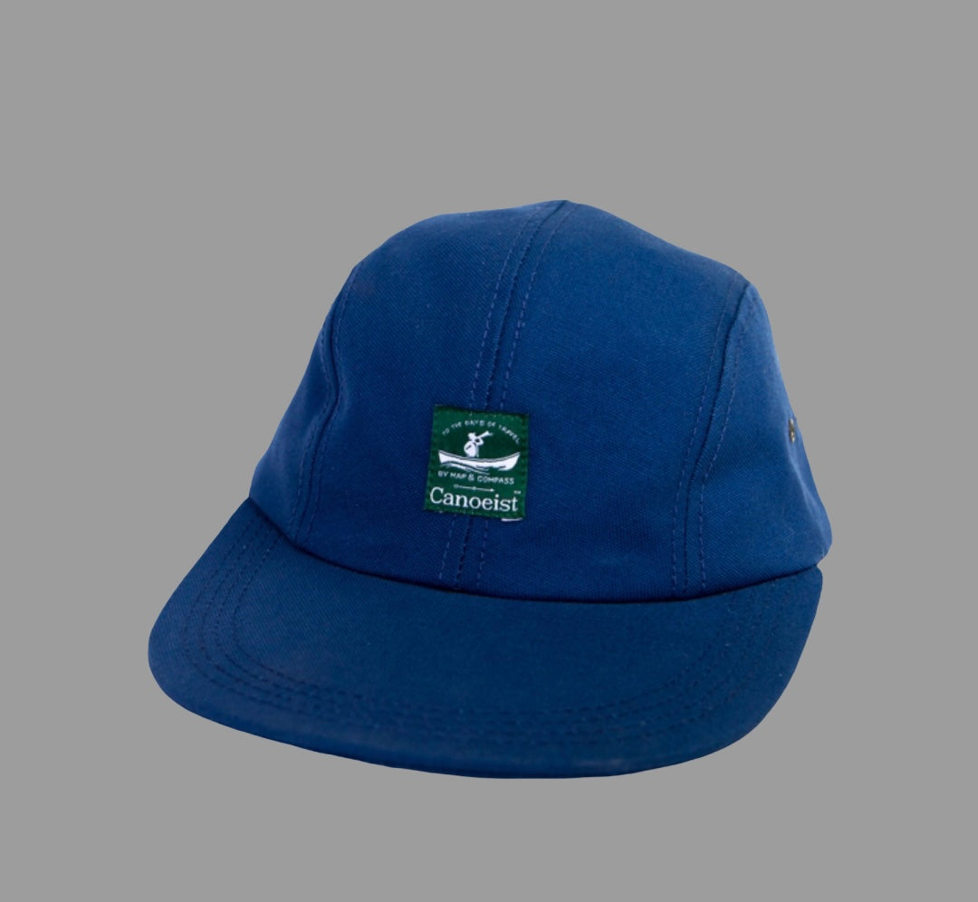 Canoeist™ Duckbill Cap - Indigo Organic Duck Cloth