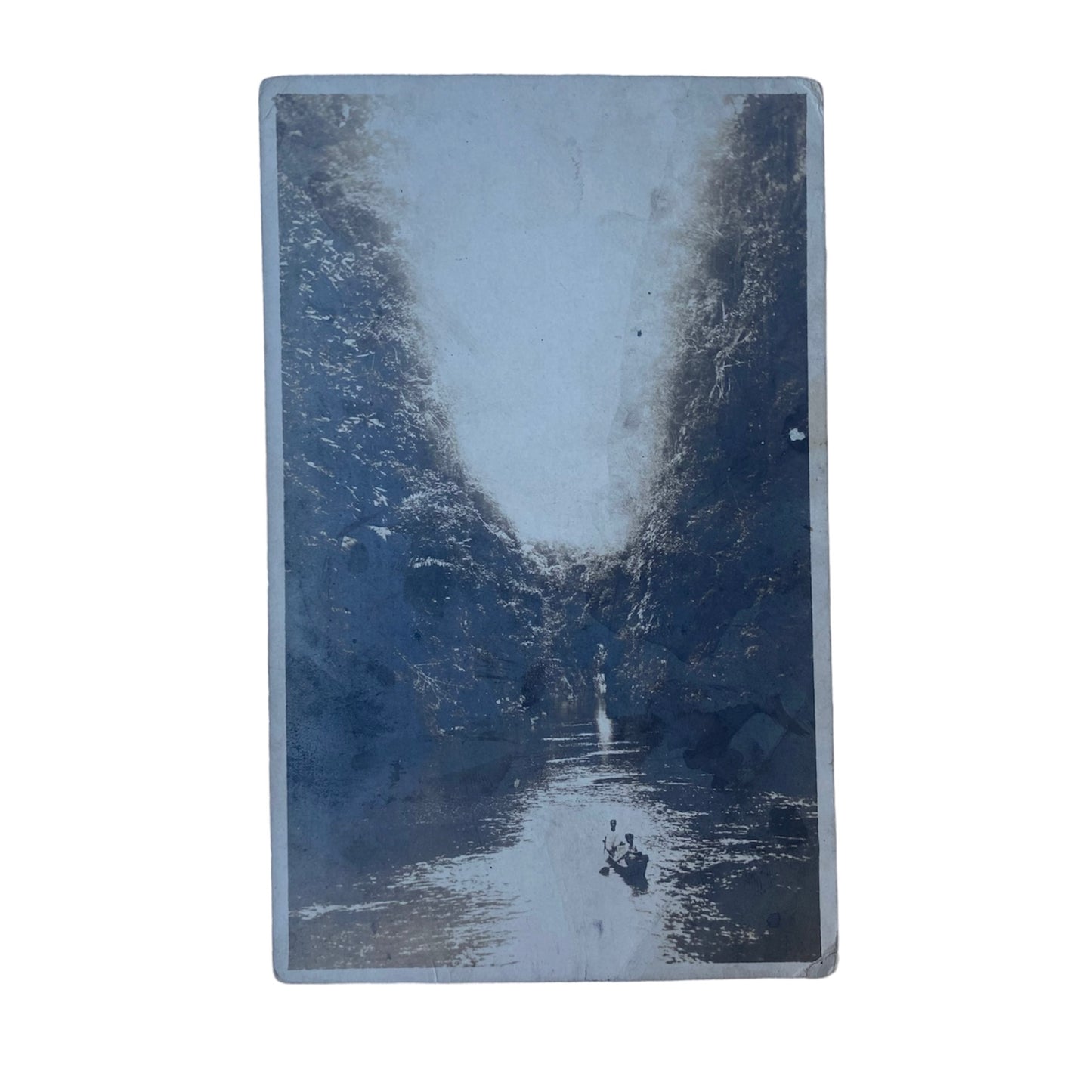 River Canoe PHILIPPINES Antique Postcard 1910