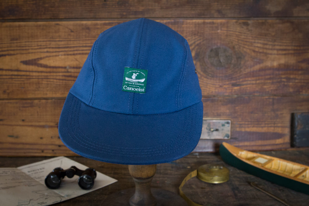 Canoeist™ Duckbill Cap - Indigo Organic Duck Cloth