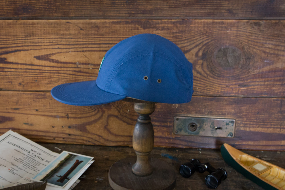Canoeist™ Duckbill Cap - Indigo Organic Duck Cloth