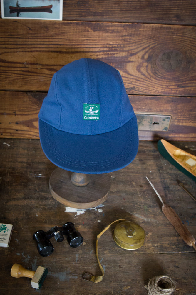 Canoeist™ Duckbill Cap - Indigo Organic Duck Cloth