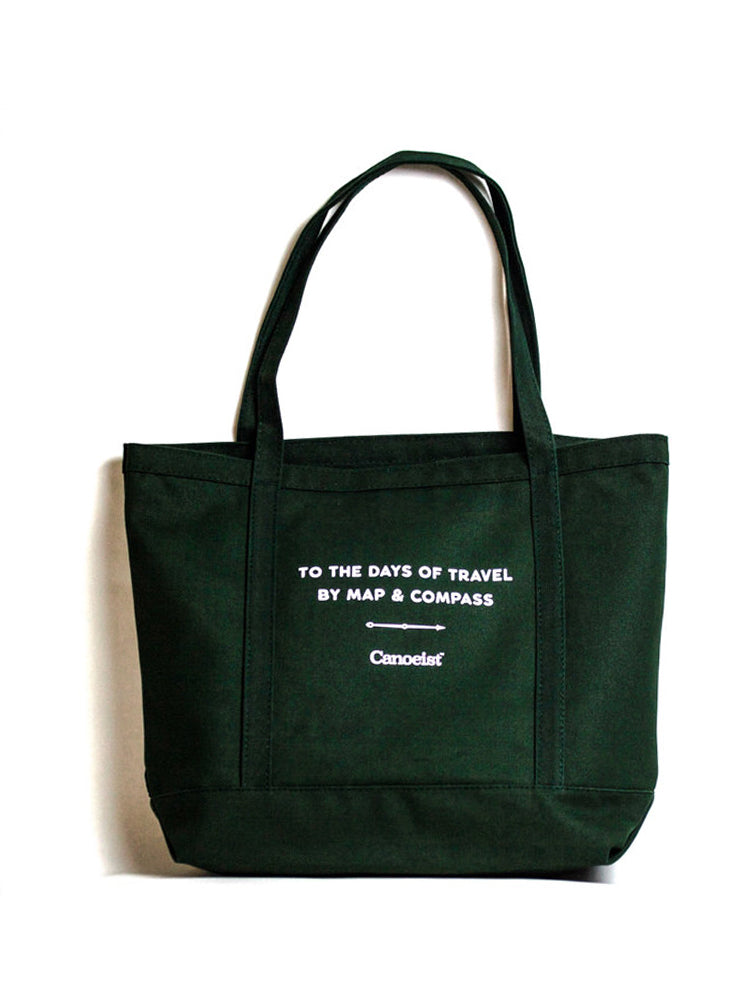 Canoeist Duck Cloth Tote (Large)