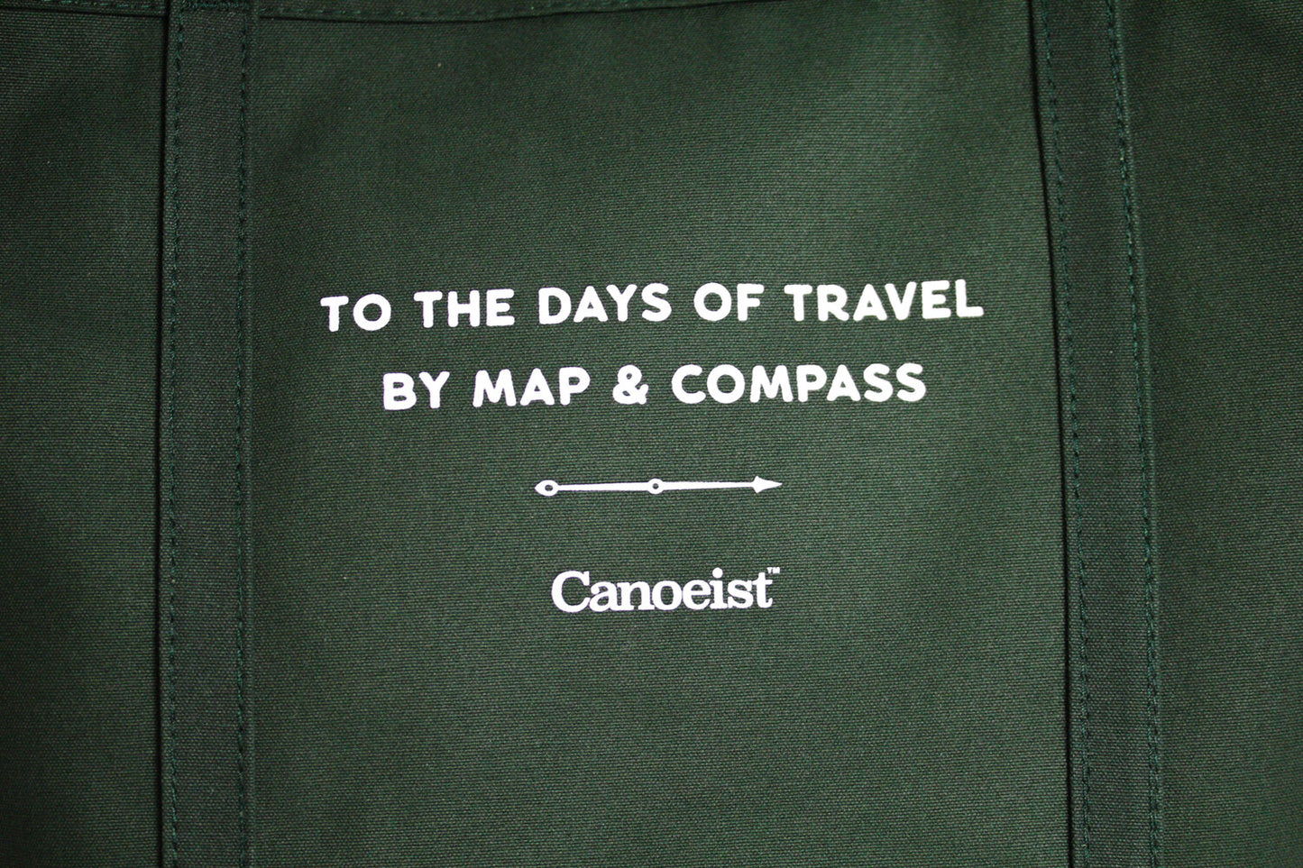 Canoeist Duck Cloth Tote (Large)