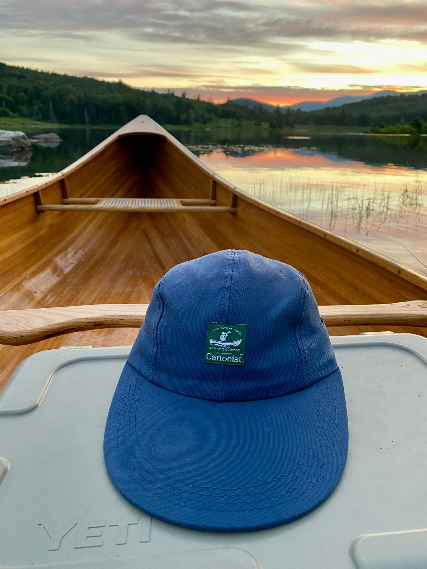 Canoeist™ Duckbill Cap - Indigo Organic Duck Cloth