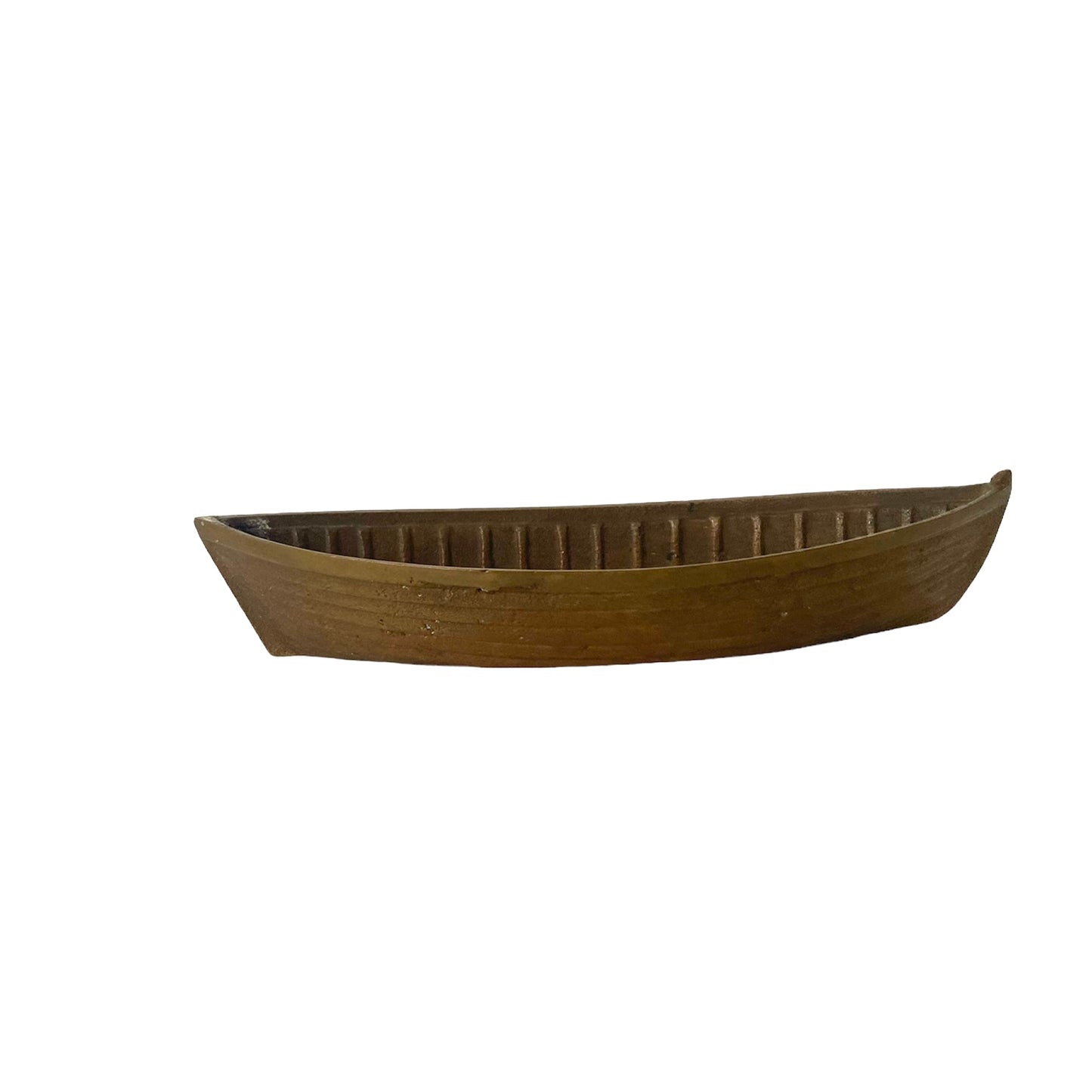Vintage Brass 6” Canoe Paper Weight